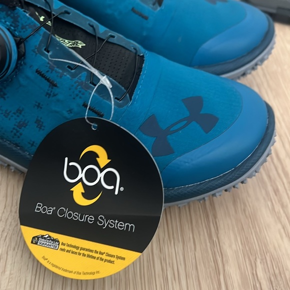 NWT Underarmor Tech running / hiking / tough mudder shoes. 6.5 women’s - Picture 3 of 6